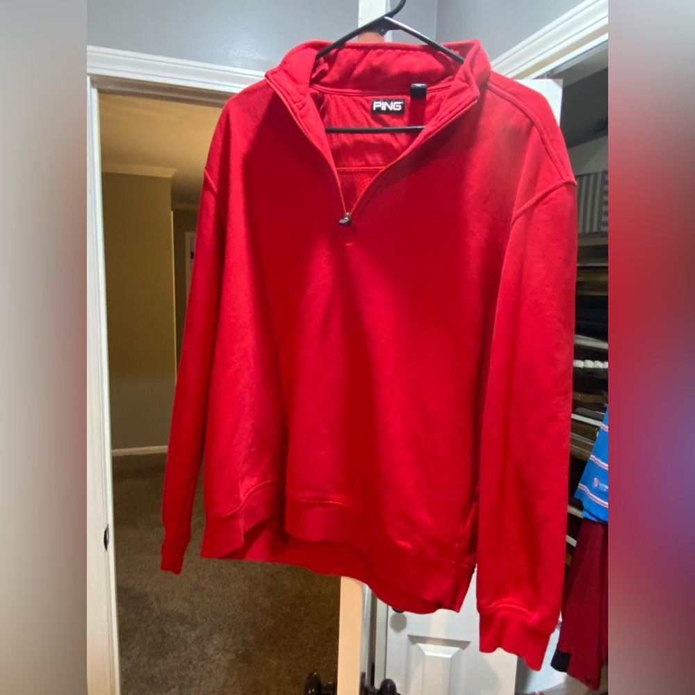 Mens Ping golf pullover